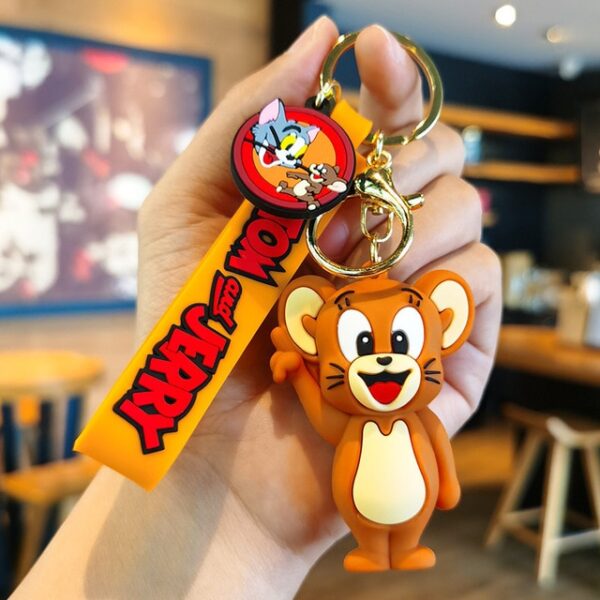 Tom and Jerry Keychain