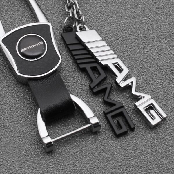 Mercedes Benz Metal Keychain